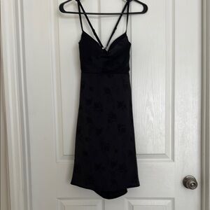 Wild Fable Black Floral Dress